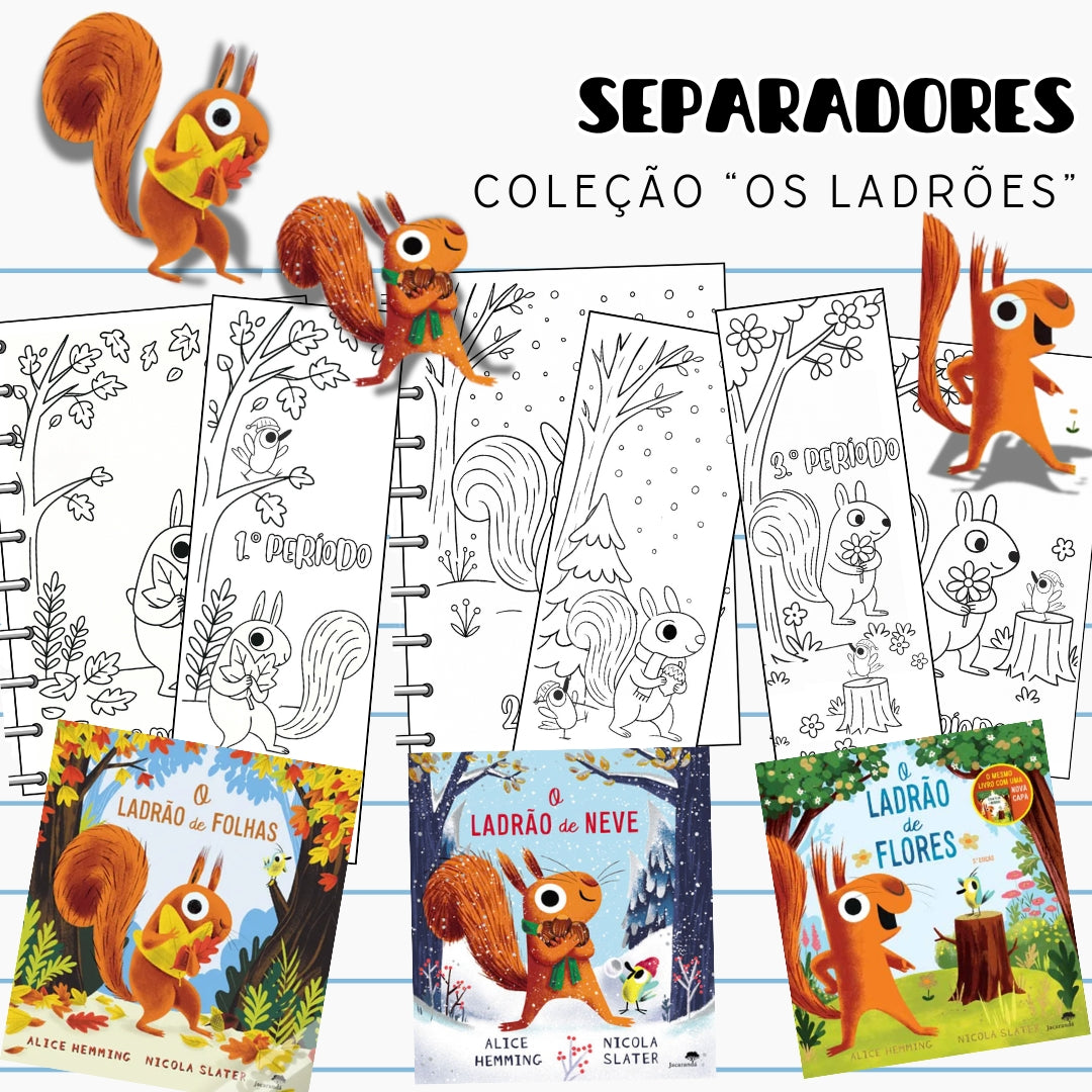 Separadores - Coleção “Os Ladrões”