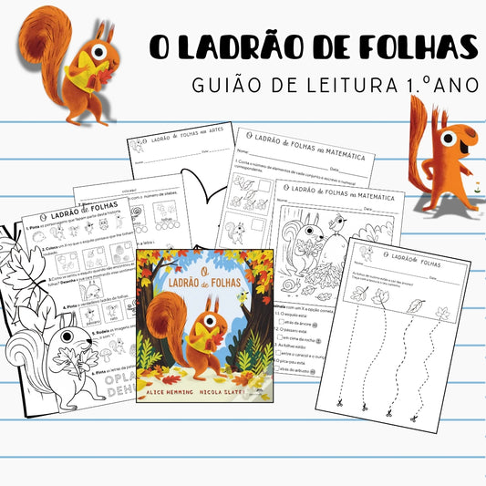 O Ladrão de Folhas - Guião de leitura 1.º ano