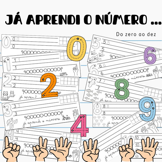 Já aprendi o número...
