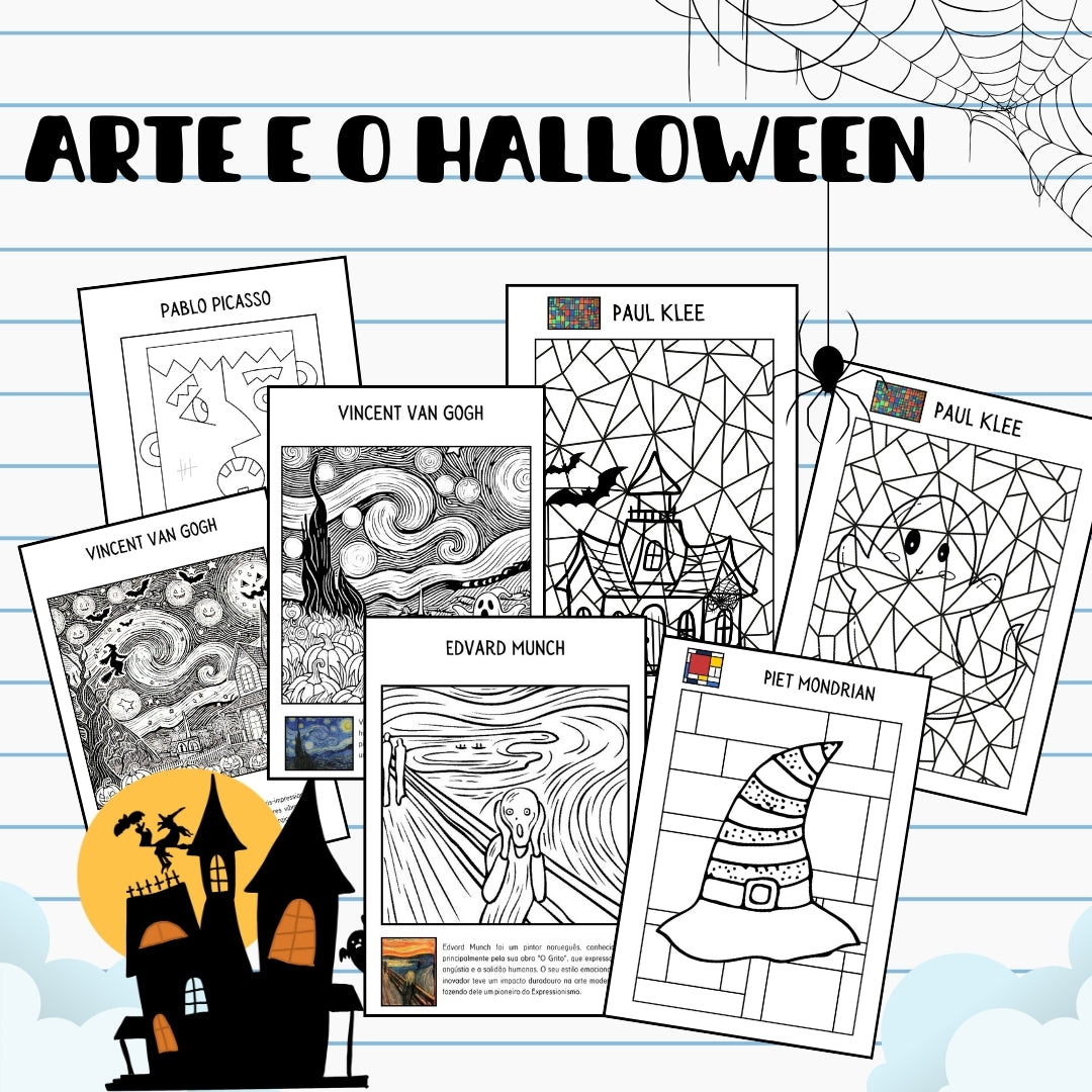 PACK da ARTE (Inverno, outono, primavera, alimentação, páscoa, halloween, natal, etc. )