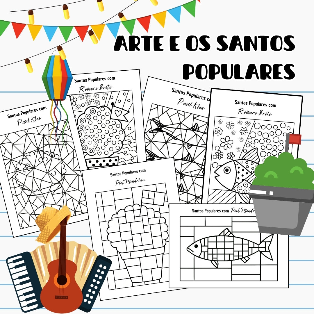 PACK da ARTE (Inverno, outono, primavera, alimentação, páscoa, halloween, natal, etc. )