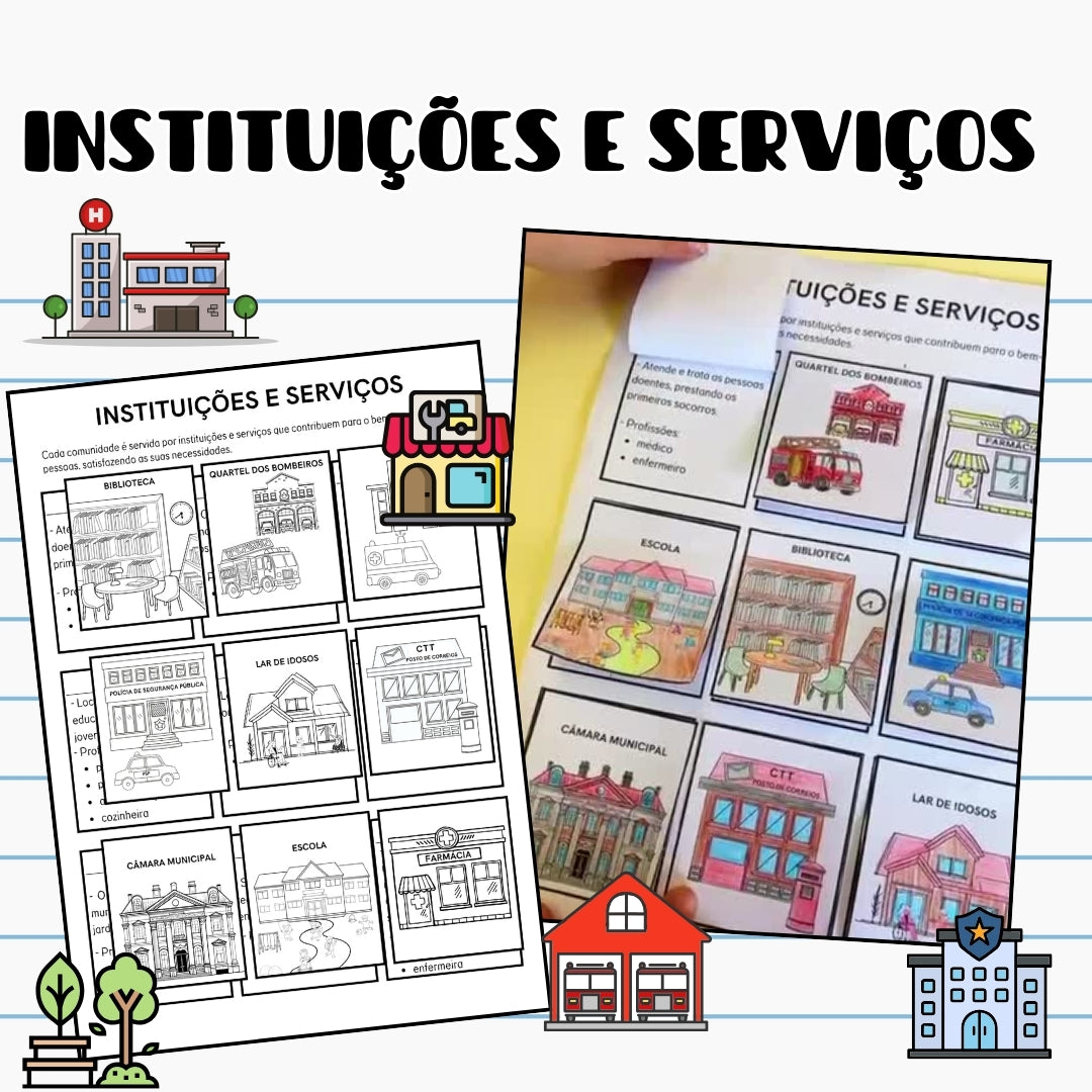 Instituições e serviços