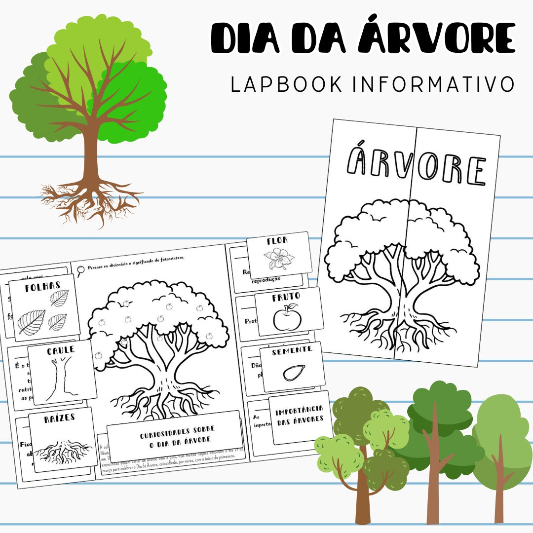 Dia da Árvore - Lapbook