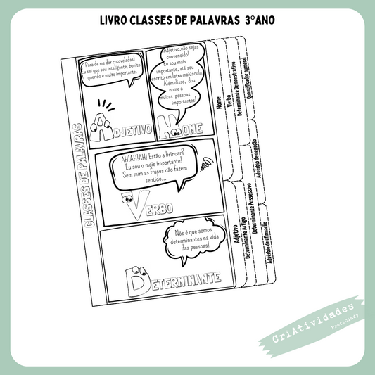 Flipbook Classe de Palavras - 3º Ano