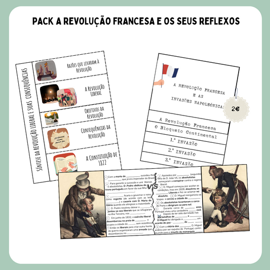 Pack Revolução Francesa e os seus reflexos