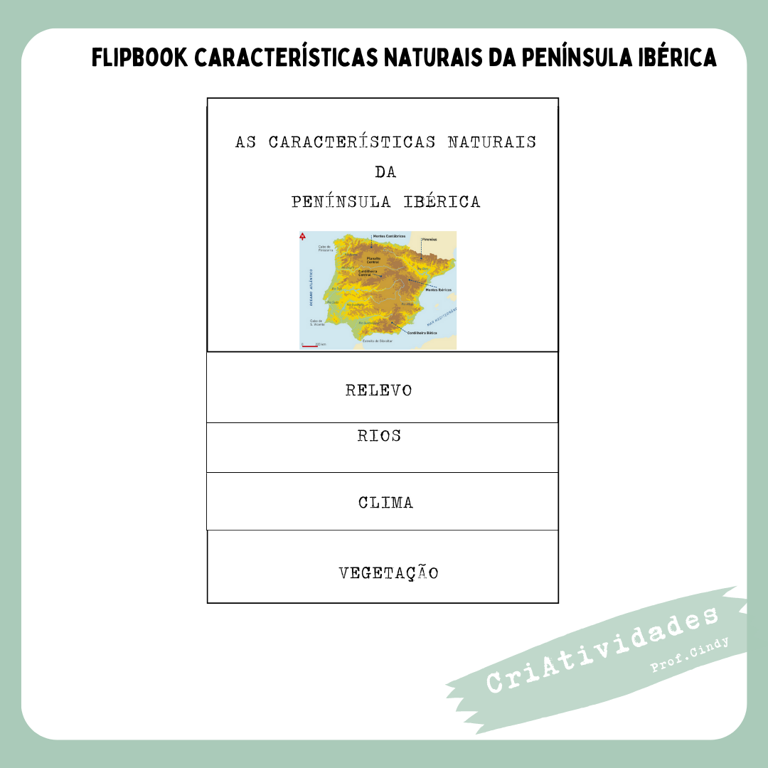 Flipbook Características Naturais da Península Ibérica