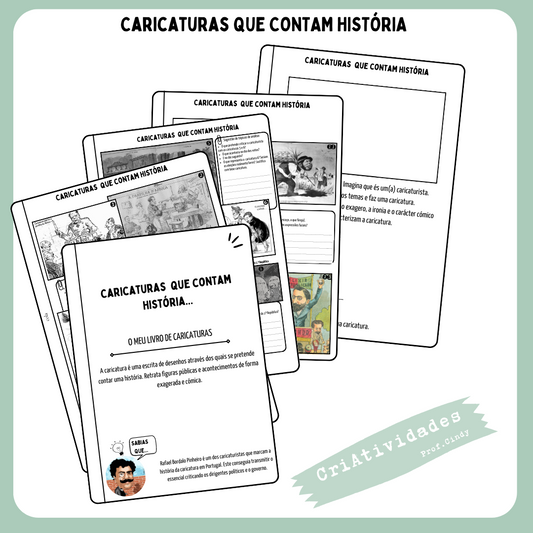 Caricaturas Que Contam História  - O meu livro de caricaturas