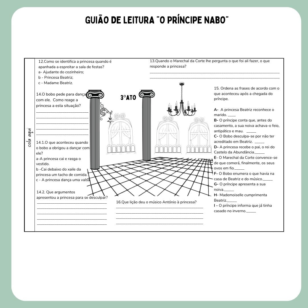 Guião de leitura "O príncipe nabo"